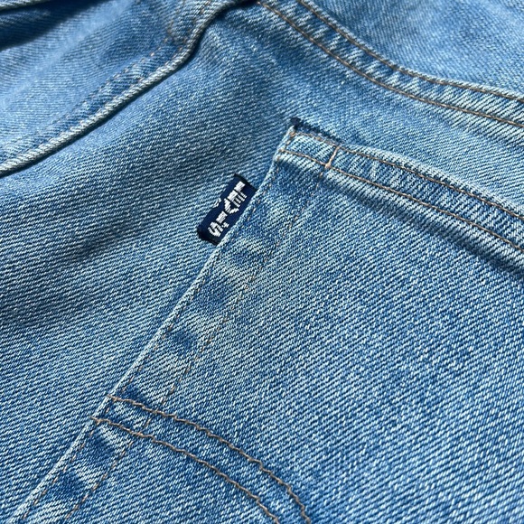 Levi’s Made & Crafted 501 Jeans in Indigo Mosaic Sz 28 x 30 - Picture 10 of 16